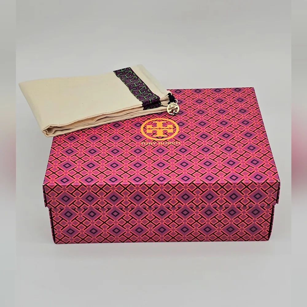 TORY BURCH Size 5 Equestrian‎ Link Chelsea Ankle Leather Boot